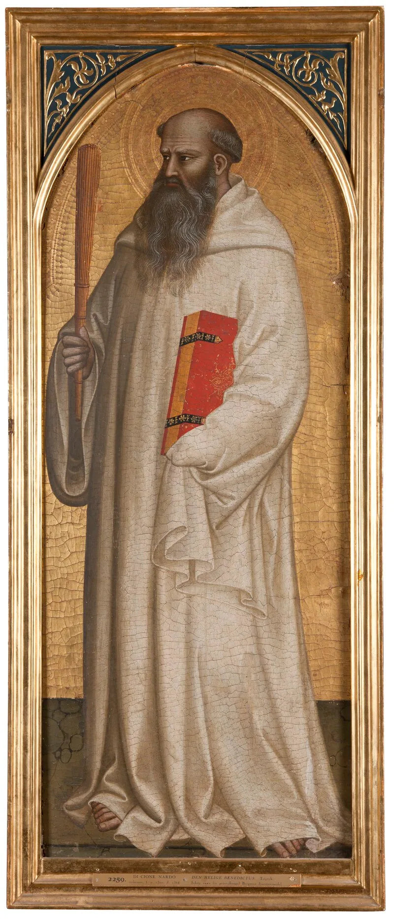 Saint Benoît - Nardo di Cione image 1 reproduction de peinture à l’huile