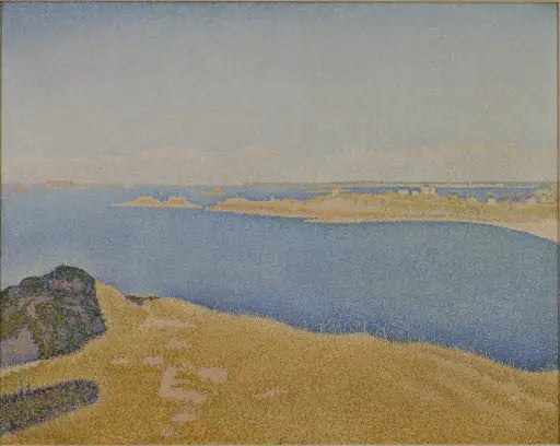 Saint-Briac, La garde Guérin, Saint-Lunaire - Paul Signac image 1 copie peinte à la main à l’huile