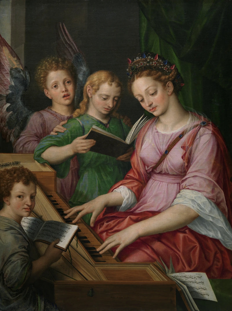Saint Cecile - Michiel Coxcie