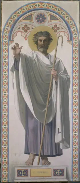 Saint Denis, premier évêque de Paris - Jean-Auguste-Dominique Ingres image 1 copie de tableau peinte à la main