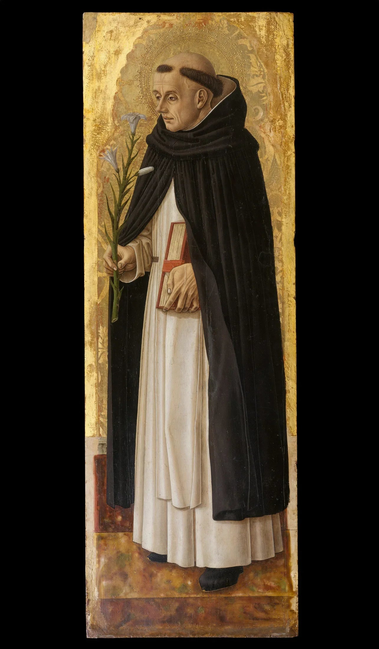 Saint Dominique - Carlo Crivelli image 1 reproduction de peinture à l’huile