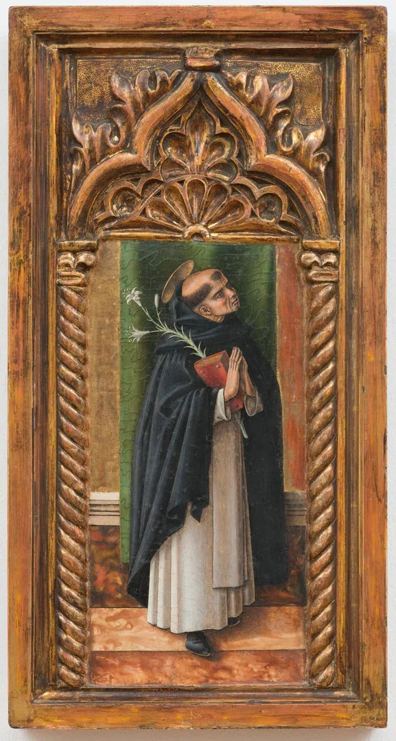 Saint Dominique - Carlo Crivelli image 1 reproduction artisanale de tableau