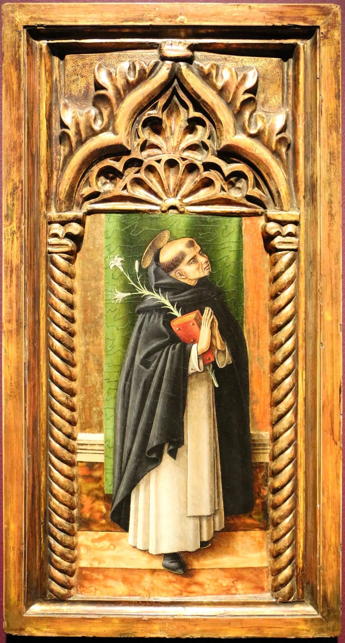 Saint Dominique - Carlo Crivelli image 1 reproduction d’œuvre d’art à l’huile