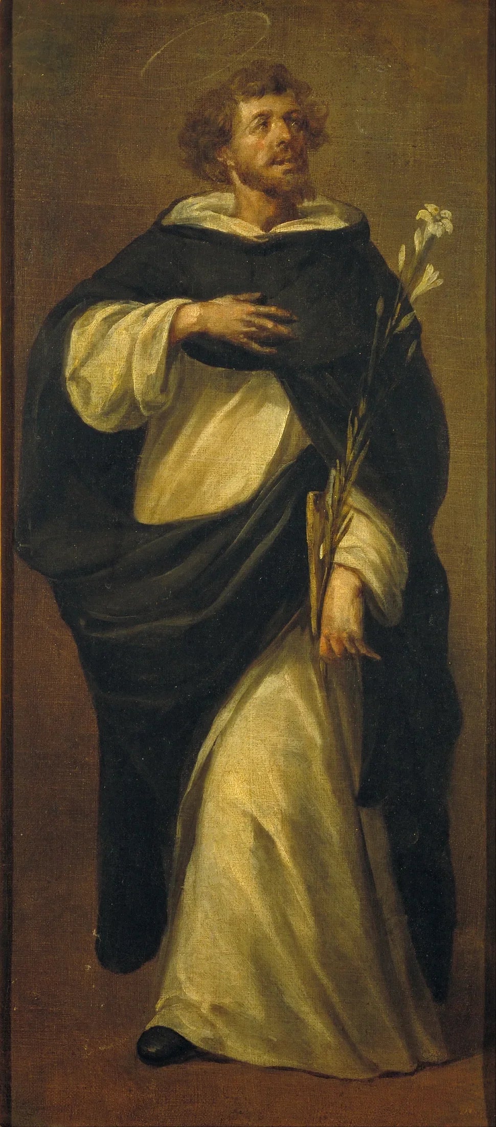 Saint Dominique de Guzmán - Juan de Valdés Leal image 1 reproduction de peinture à l’huile