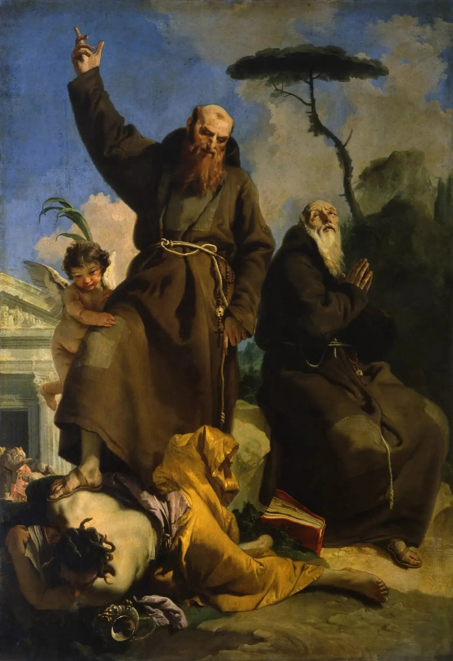 Saint Fidèle de Sigmarigen et Saint Joseph de Leonessa - Giovanni Battista Tiepolo
