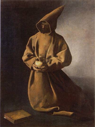 Saint François à genoux - Francisco de Zurbarán image 1 reproduction réalisée par Alpha Reproduction