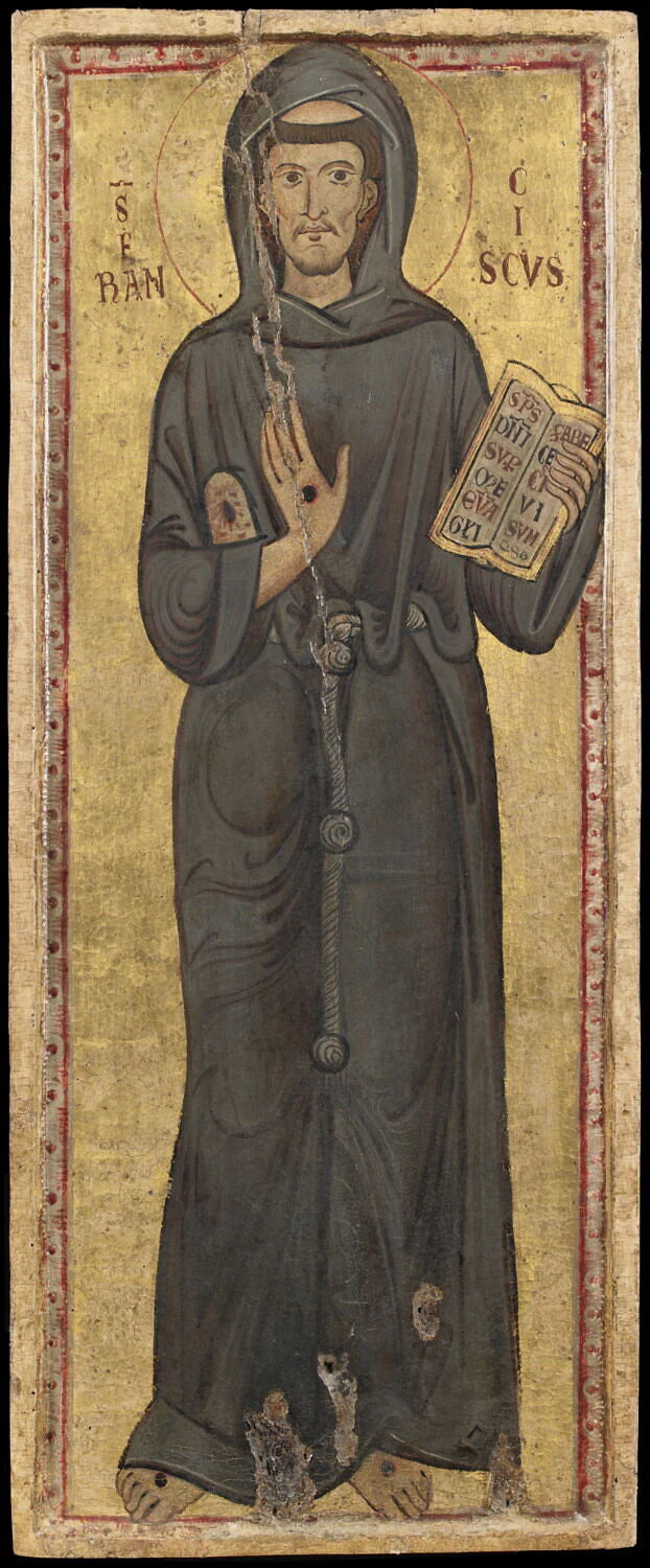 Saint François d'Assise - Artiste inconnu