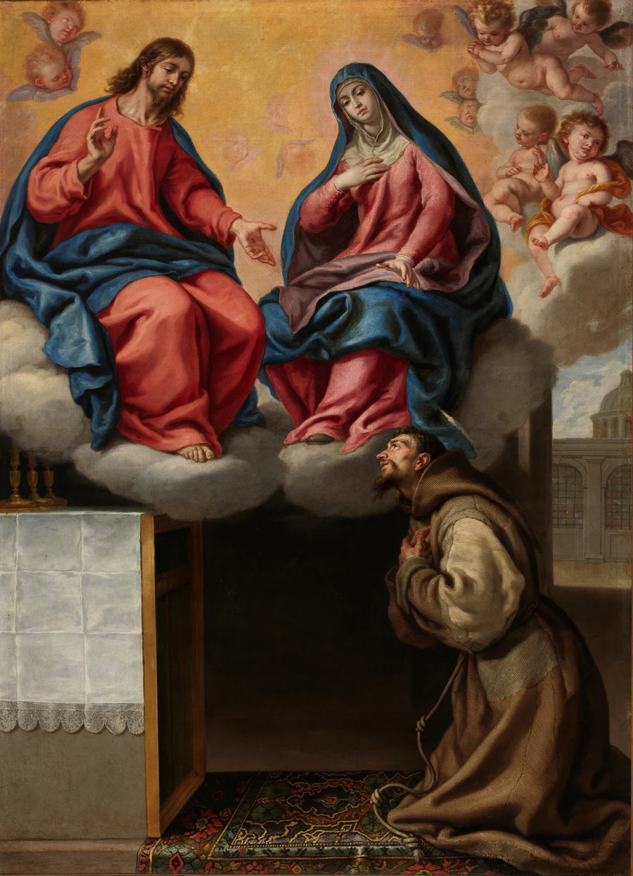 Saint François d'Assise dans la portion - Félix Castelo