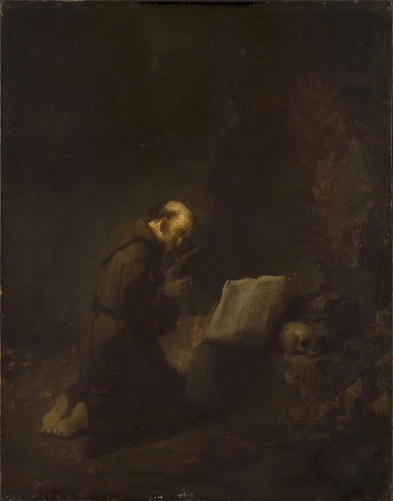 Saint François d'Assise en prière - Rembrandt