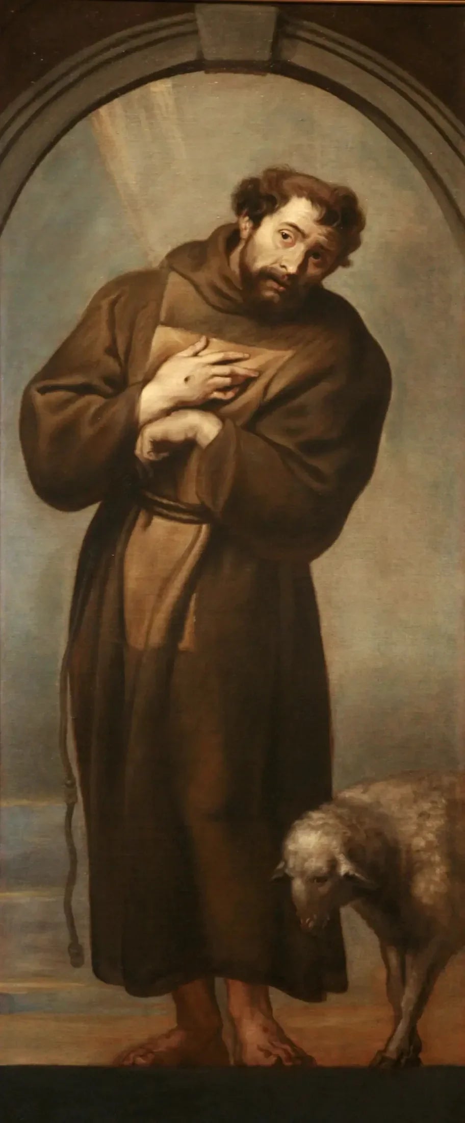 Saint François d'Assise - Peter Paul Rubens image 1 reproduction d’œuvre d’art à l’huile