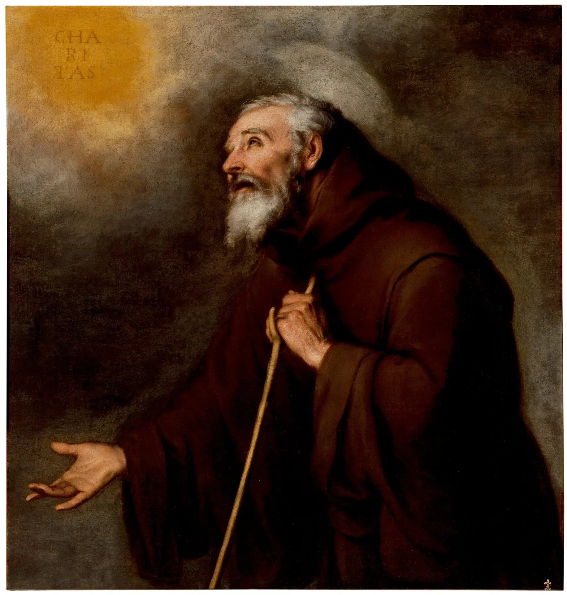 Saint François de Paule - Bartolomé Esteban Murillo image 1 reproduction artisanale de tableau