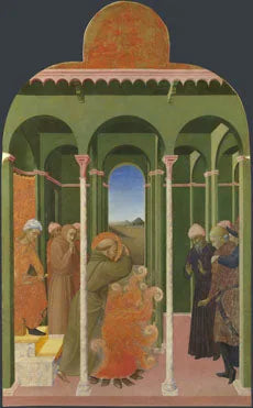 Saint François devant le Sultan - Stefano di Giovanni (Sassetta)