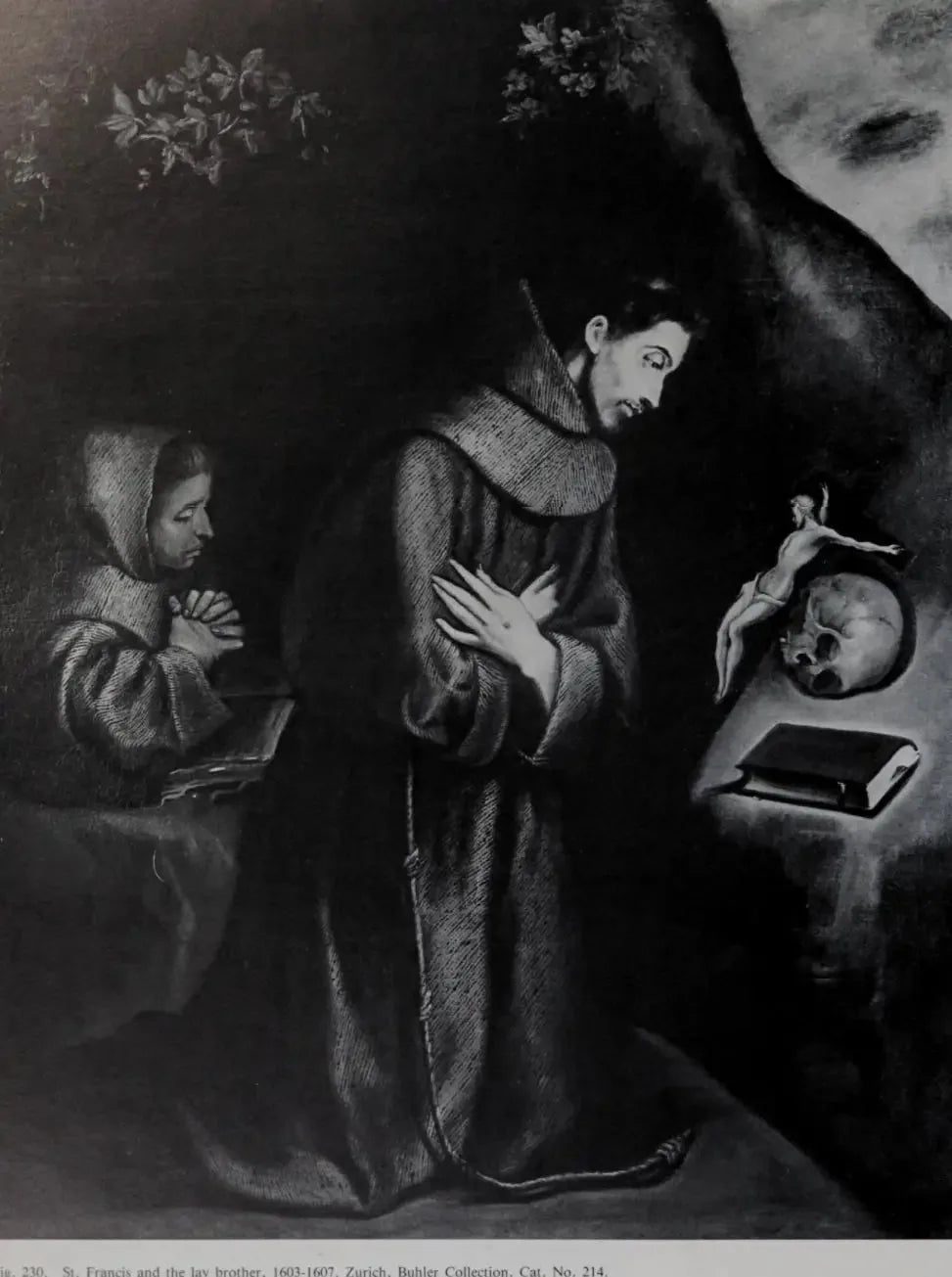 Saint François - El Greco image 1 copie peinte à la main à l’huile