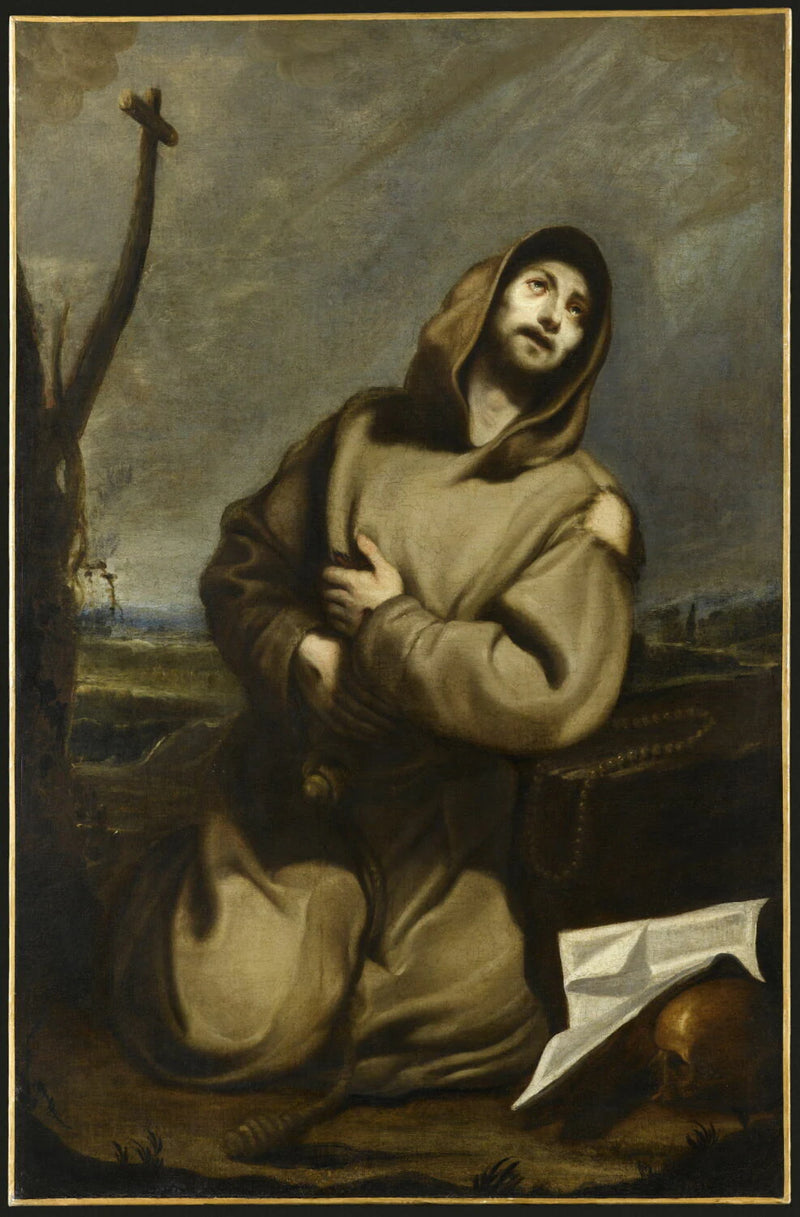 Saint François en extase - Artiste inconnu