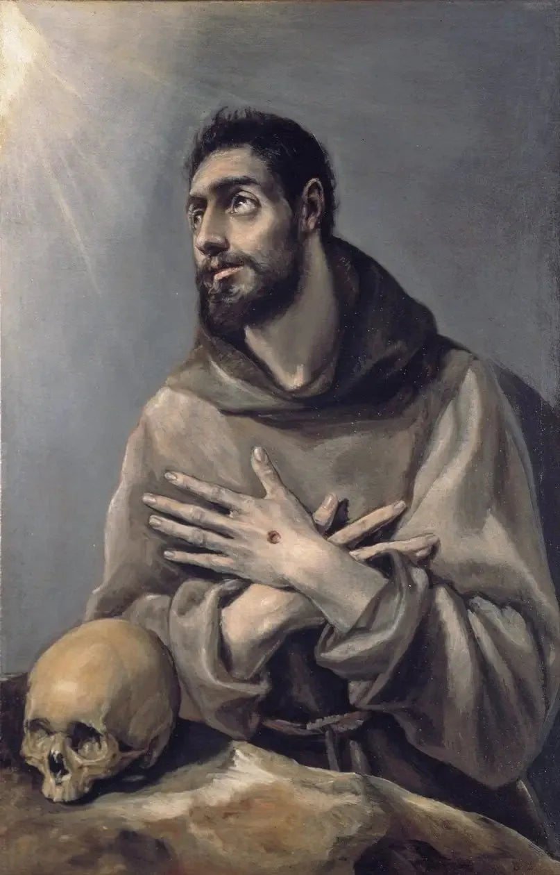 Saint François en extase - El Greco image 1 tableau peint à l’huile sur toile