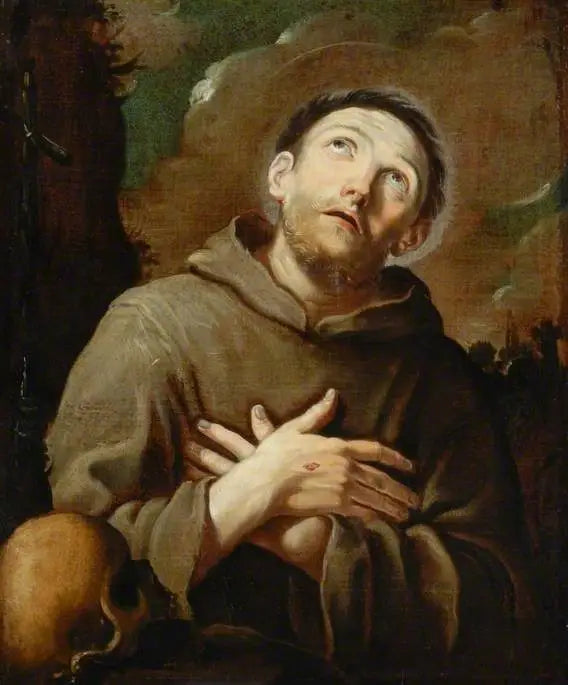 Saint François en extase - Guido Reni image 1 tableau peint à l’huile sur toile