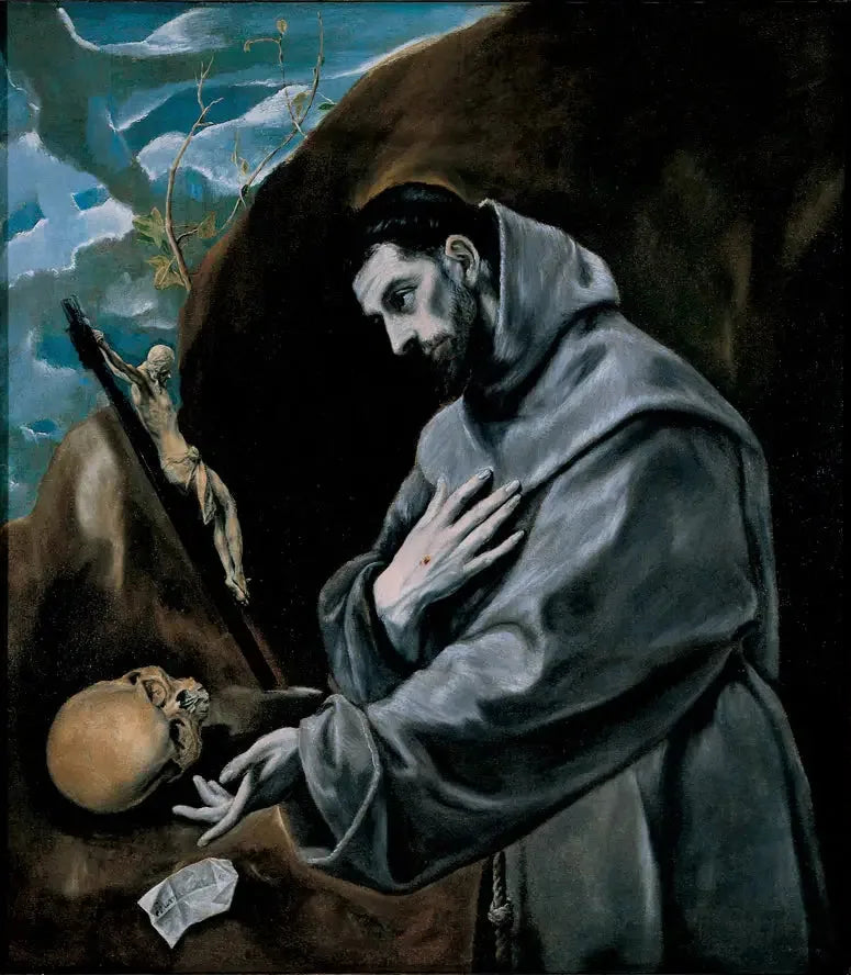 Saint François en prière - El Greco image 1 tableau peint à l’huile sur toile