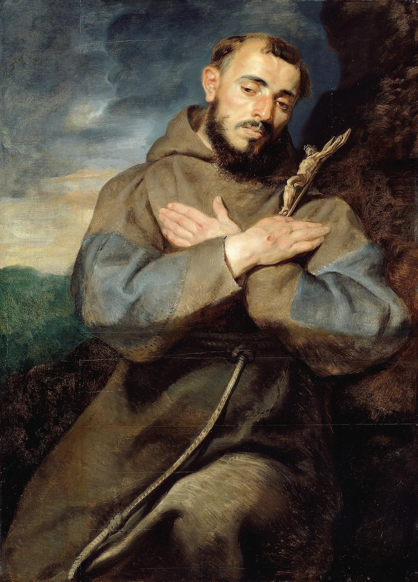 Saint François - Peter Paul Rubens image 1 tableau peint à l’huile sur toile