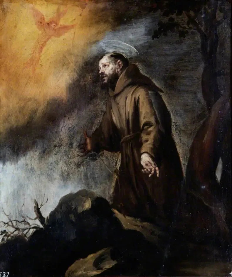Saint François recevant les stigmates - Bartolomé Esteban Murillo