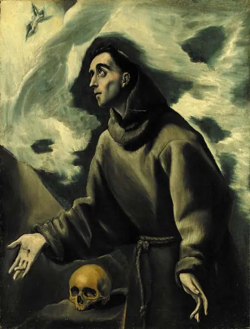 Saint François recevant les stigmates - El Greco image 1 reproduction réalisée par Alpha Reproduction