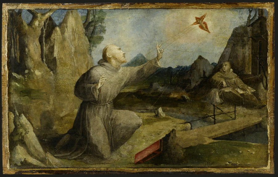 Saint François recevant les stigmates - Domenico Beccafumi