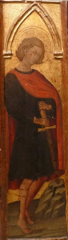 Saint Galganus - Giovanni di Paolo image 1 copie de tableau peinte à la main