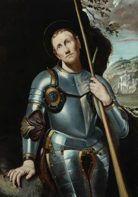 Saint George - Domenichino image 1 copie de tableau peinte à la main