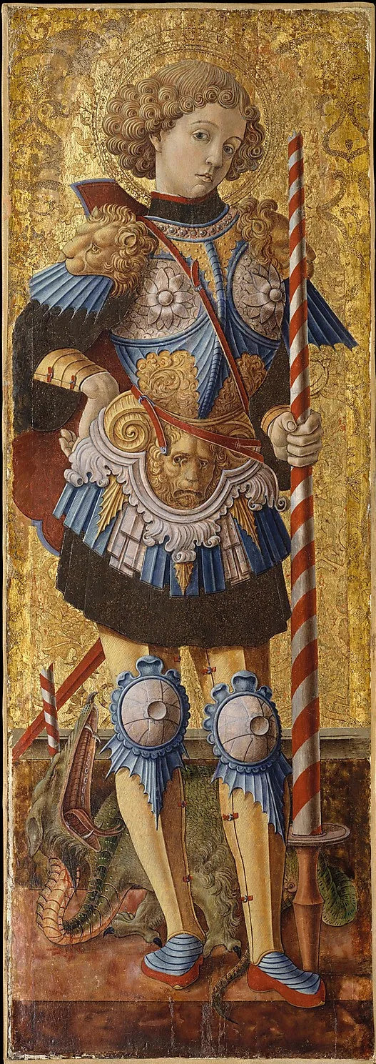 saint Georges - Carlo Crivelli image 1 tableau peint à l’huile sur toile