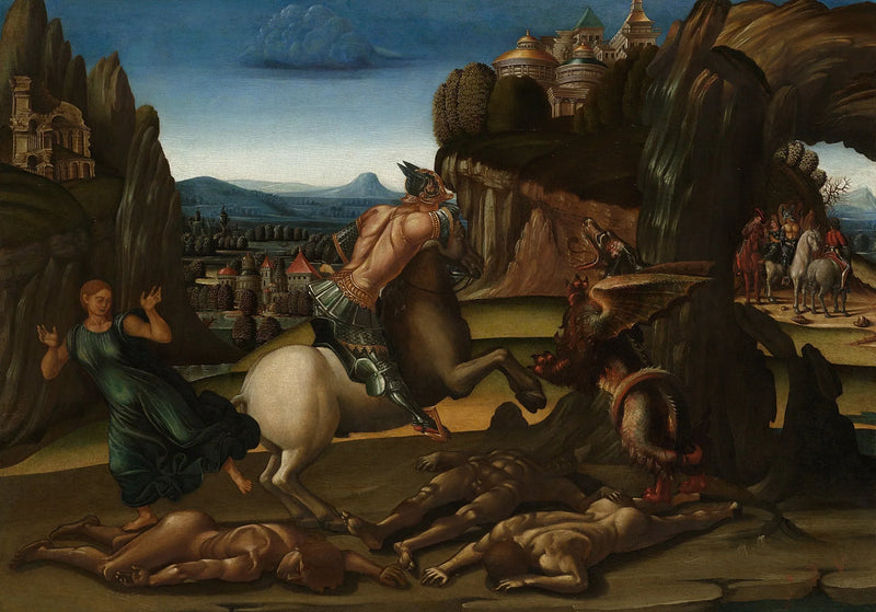 Saint Georges et le dragon - Luca Signorelli