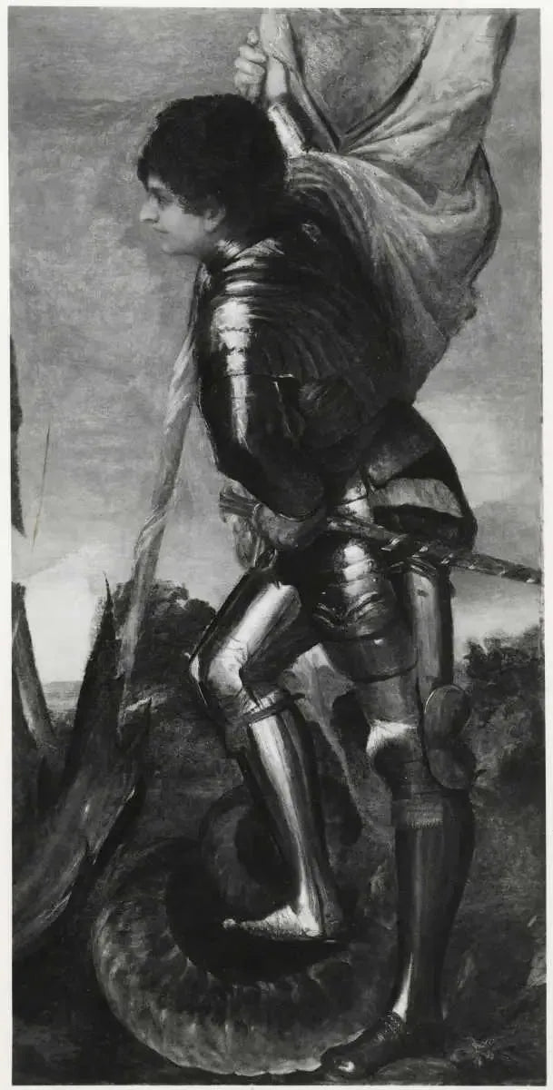 Saint Georges - Titian image 1 reproduction artisanale de tableau