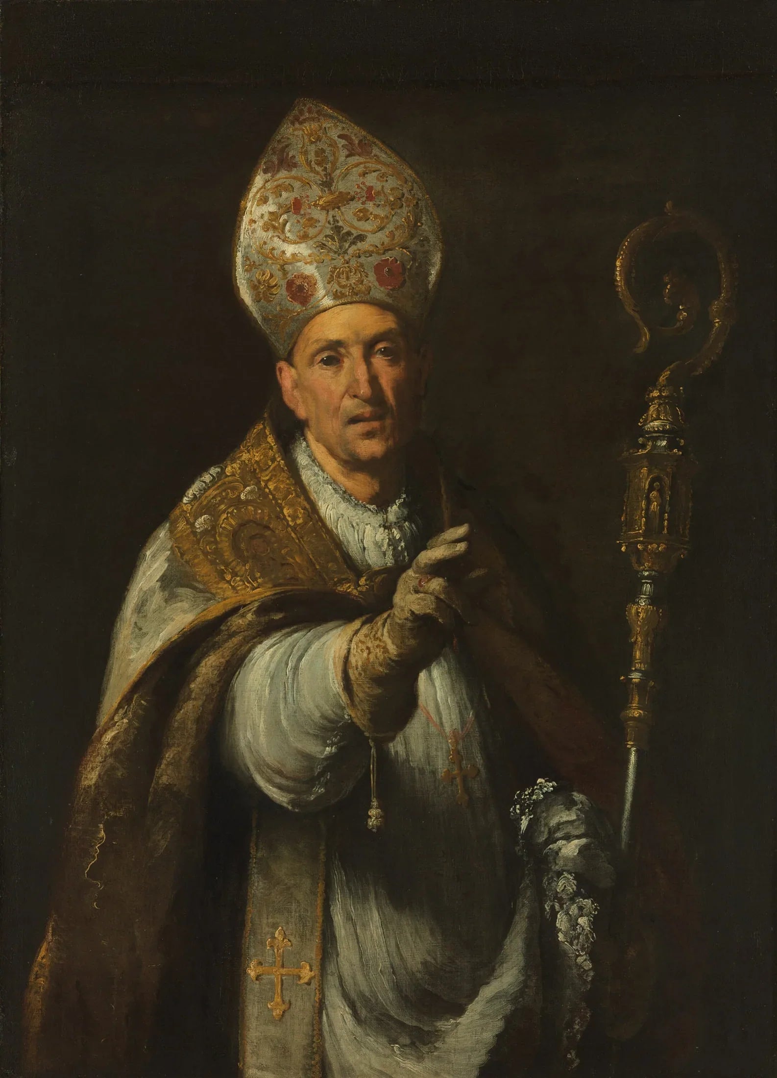 Saint Gérard Sagredo, évêque de Csanád - Bernardo Strozzi image 1 reproduction d’œuvre d’art à l’huile