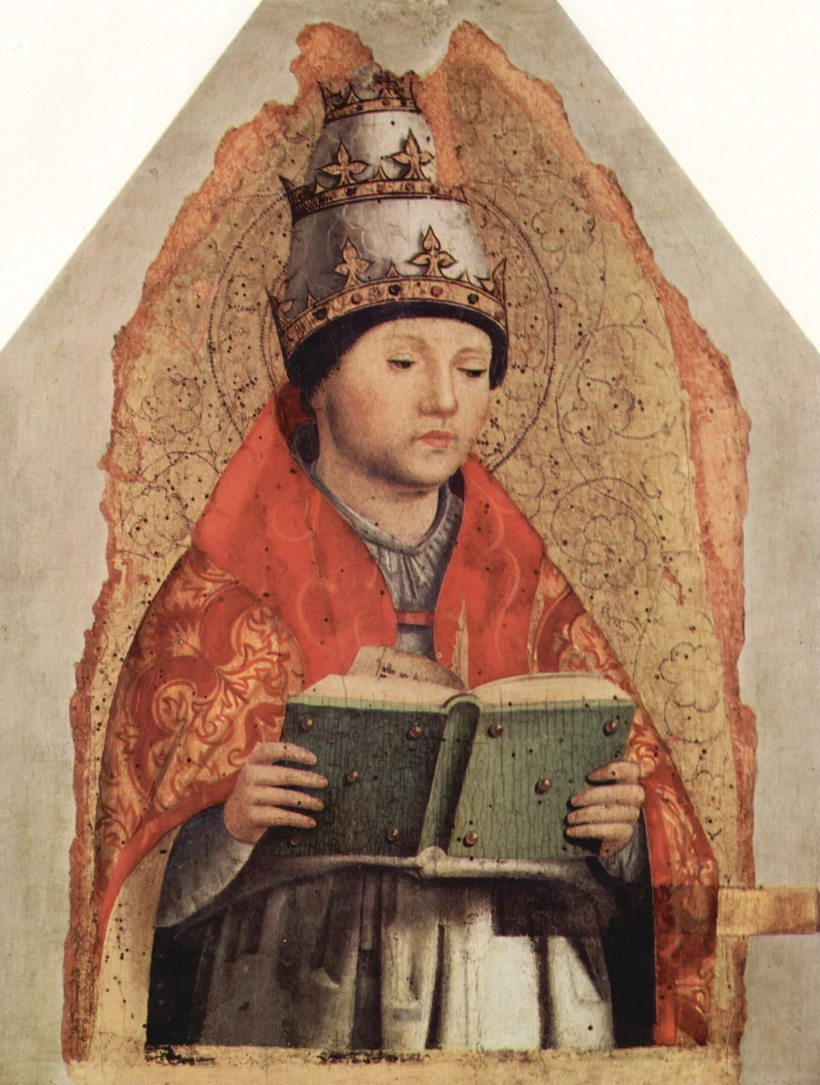 saint Grégoire - Antonello de Messine image 1 copie de tableau peinte à la main