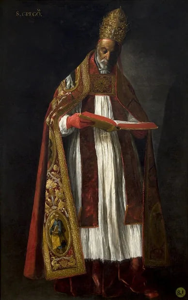 Saint Grégoire - Francisco de Zurbarán image 1 tableau peint à l’huile sur toile
