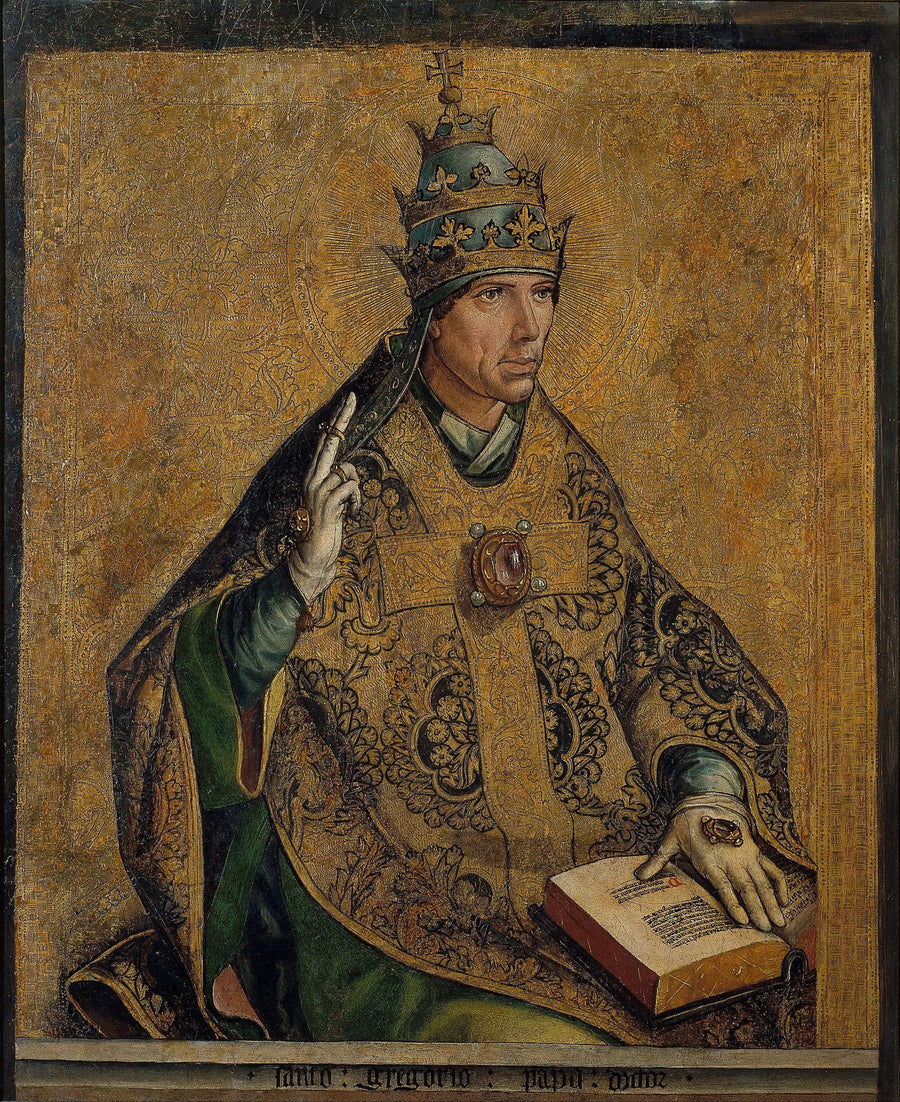 Saint Grégoire le Pape - Pedro Berruguete