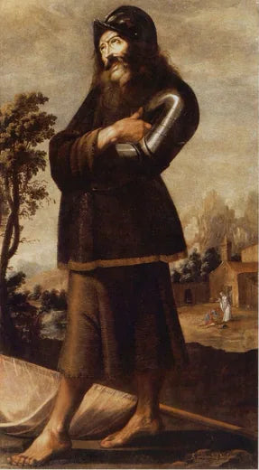 Saint Guillaume d'Aquitaine - Francisco de Zurbarán image 1 reproduction artisanale de tableau
