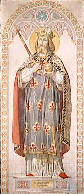 Saint Henri, empereur d'Allemagne (973-1024) - Jean-Auguste-Dominique Ingres