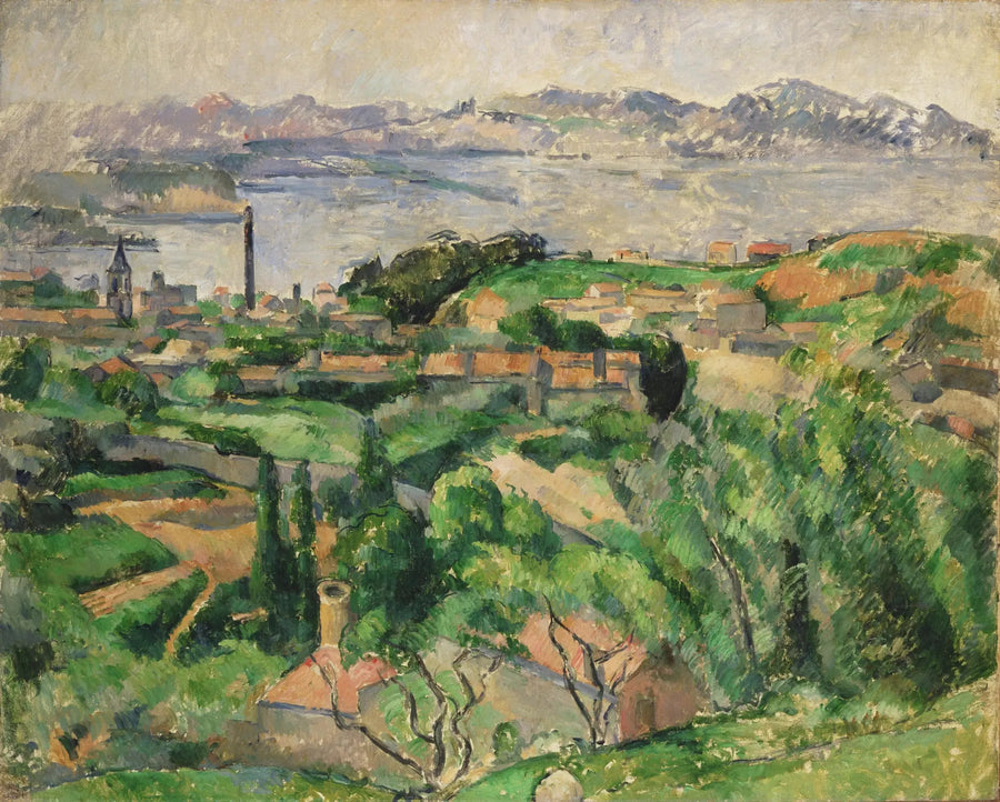Saint-Henri et le golfe de Marseille - Paul Cézanne