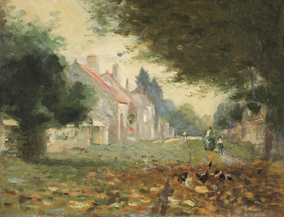 Saint Hubert - Eliseu Visconti image 1 copie de tableau peinte à la main