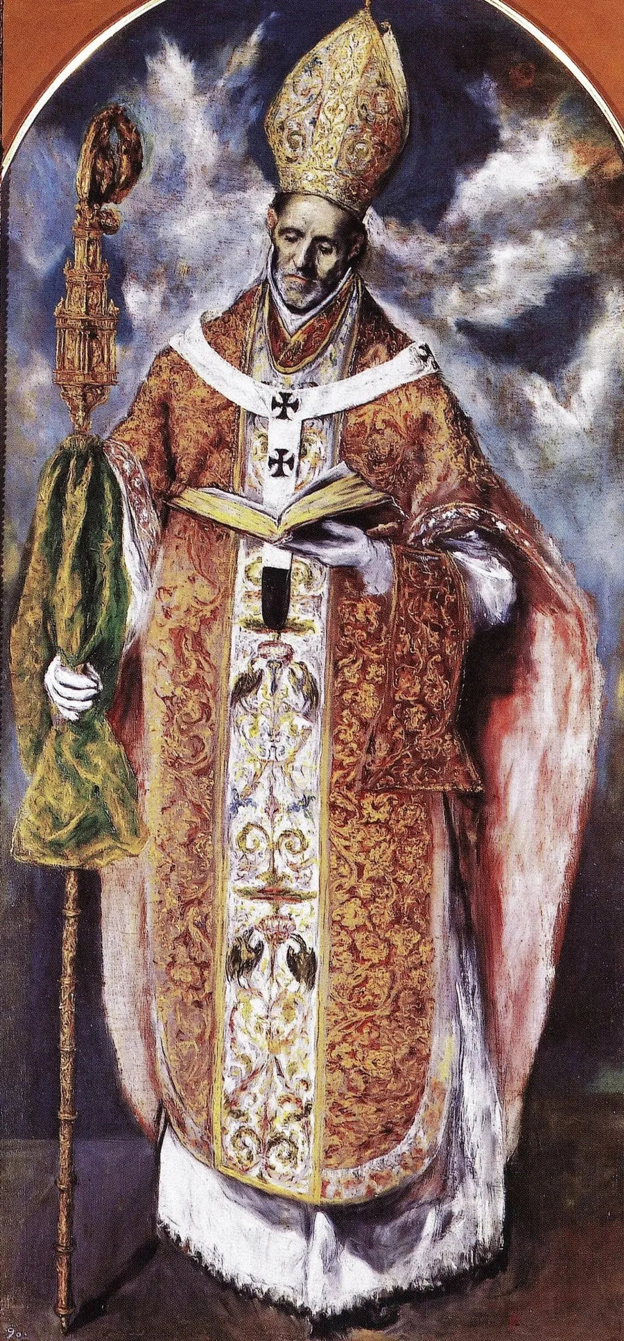 Saint Ildefonse de Tolède - El Greco