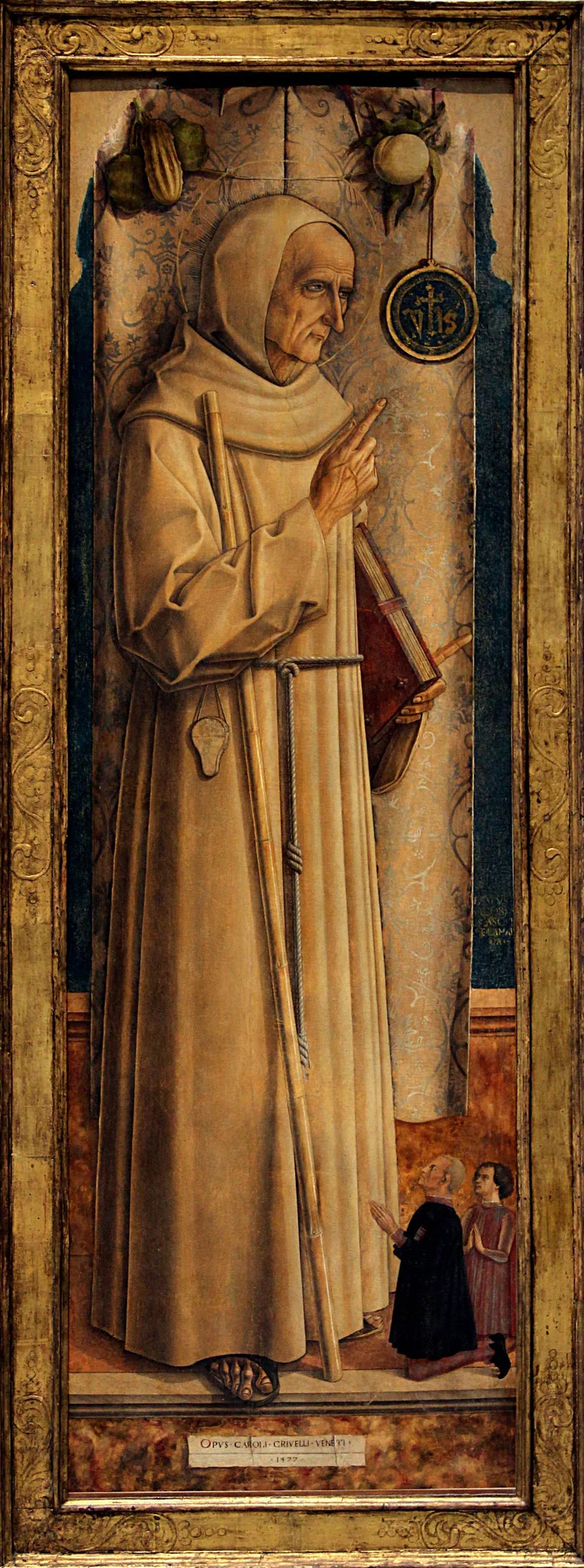 Saint Jacques de la Marche - Carlo Crivelli image 1 copie de tableau peinte à la main