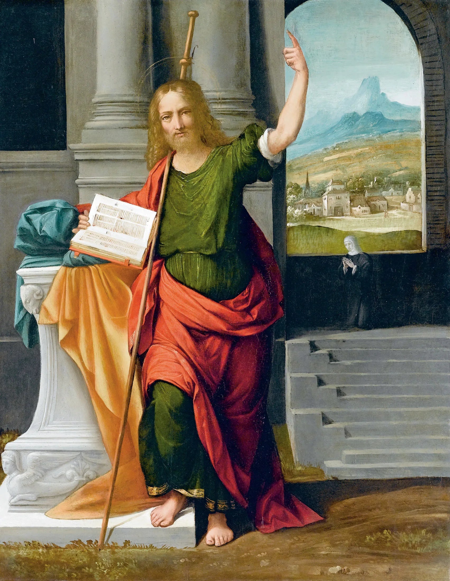 Saint Jacques le Majeur - Benvenuto Tisi image 1 reproduction réalisée par Alpha Reproduction