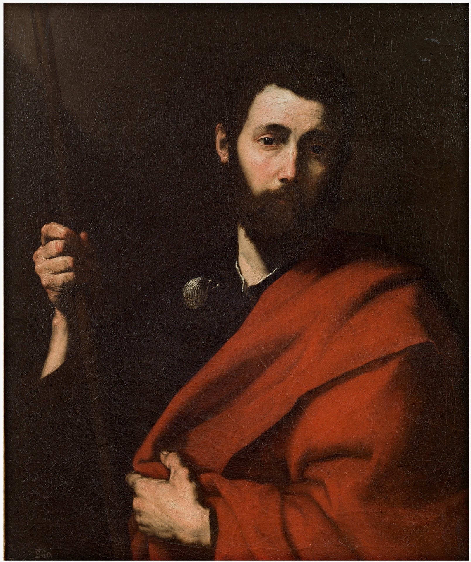 Saint Jacques le Majeur - Jusepe de Ribera image 1 copie peinte à la main à l’huile