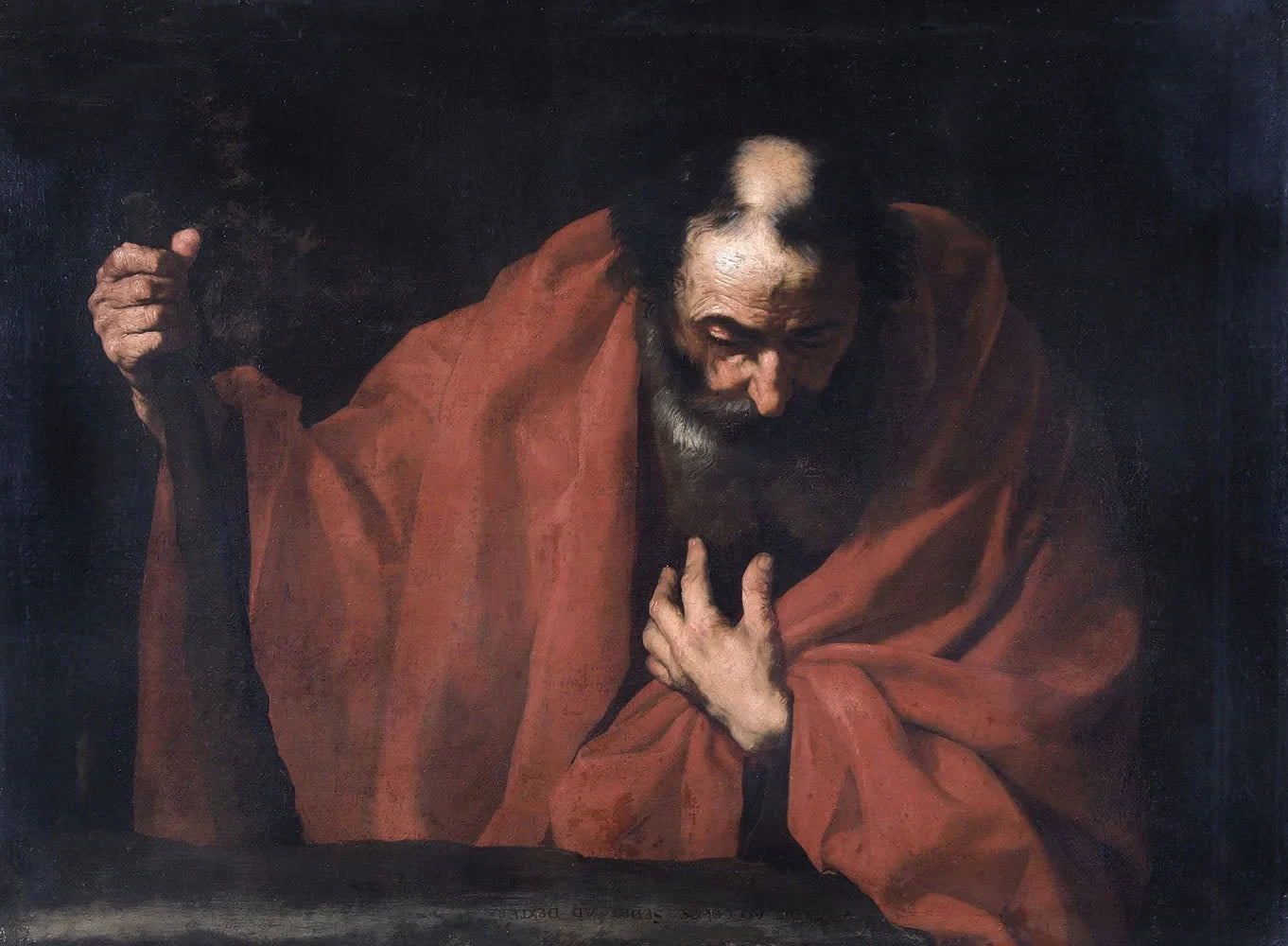 Saint Jacques le Majeur - Jusepe de Ribera image 1 reproduction de peinture à l’huile