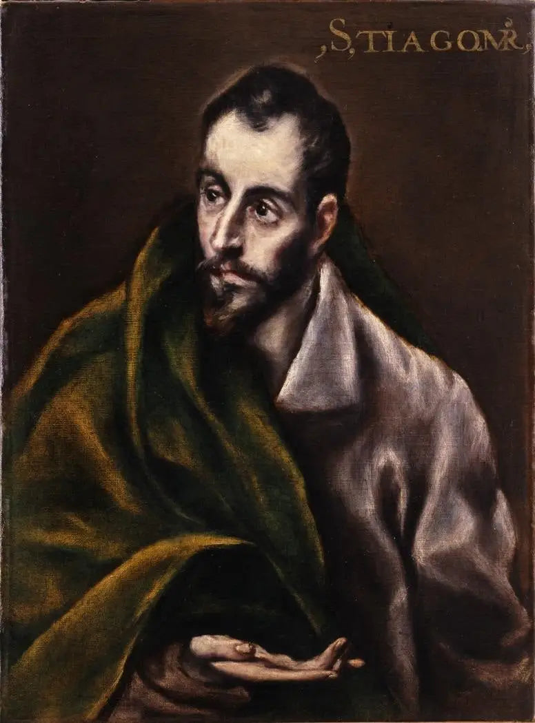 Saint Jacques le Majeur (Oviedo) - El Greco image 1 copie de tableau peinte à la main
