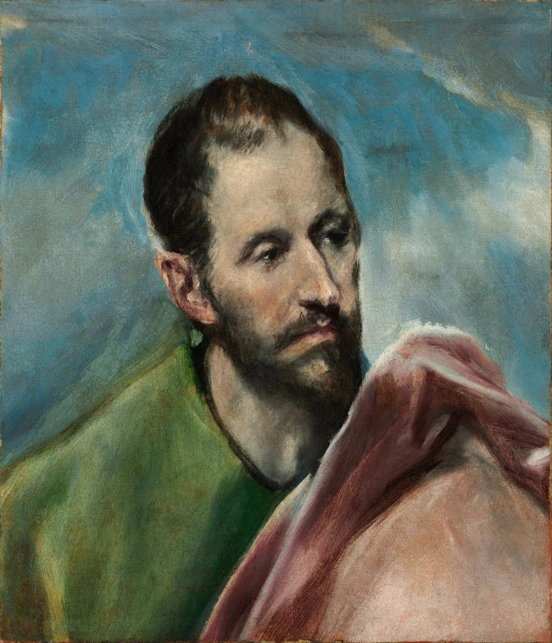 Saint Jacques le Mineur - El Greco image 1 copie peinte à la main à l’huile