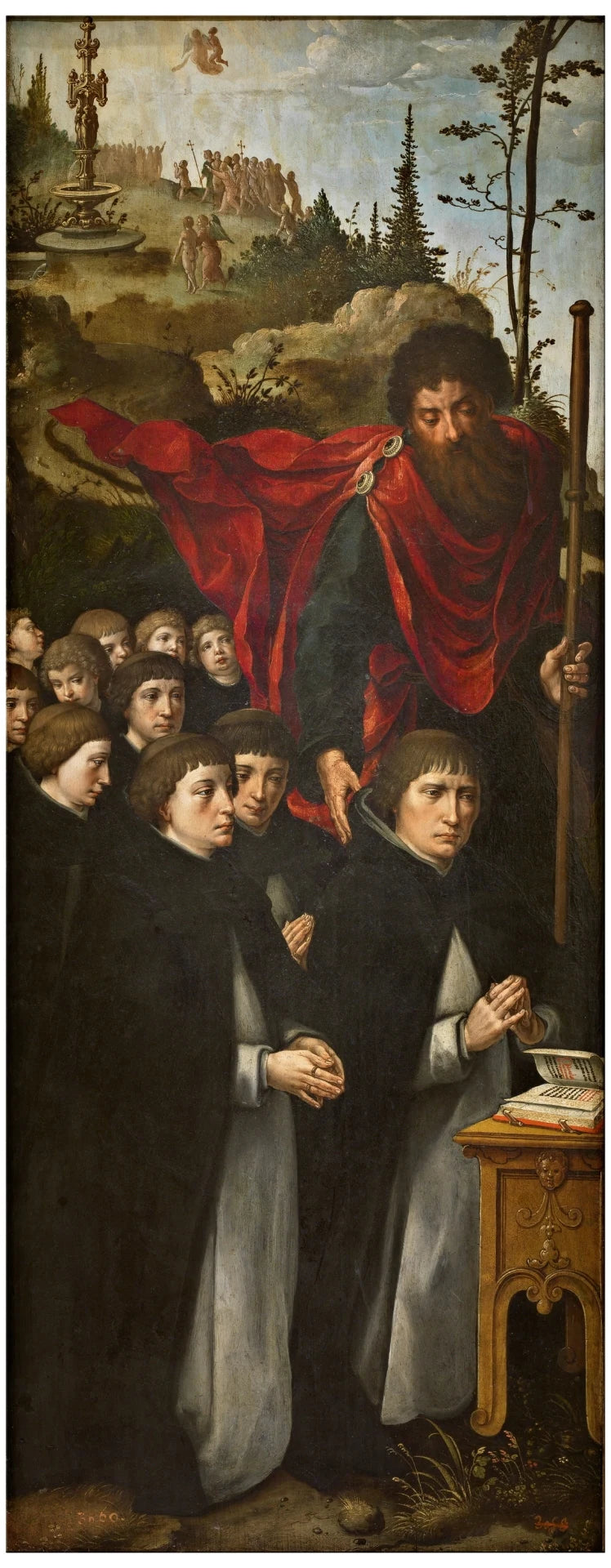 Saint Jacques le Majeur avec donateurs - Pieter Coecke van Aelst