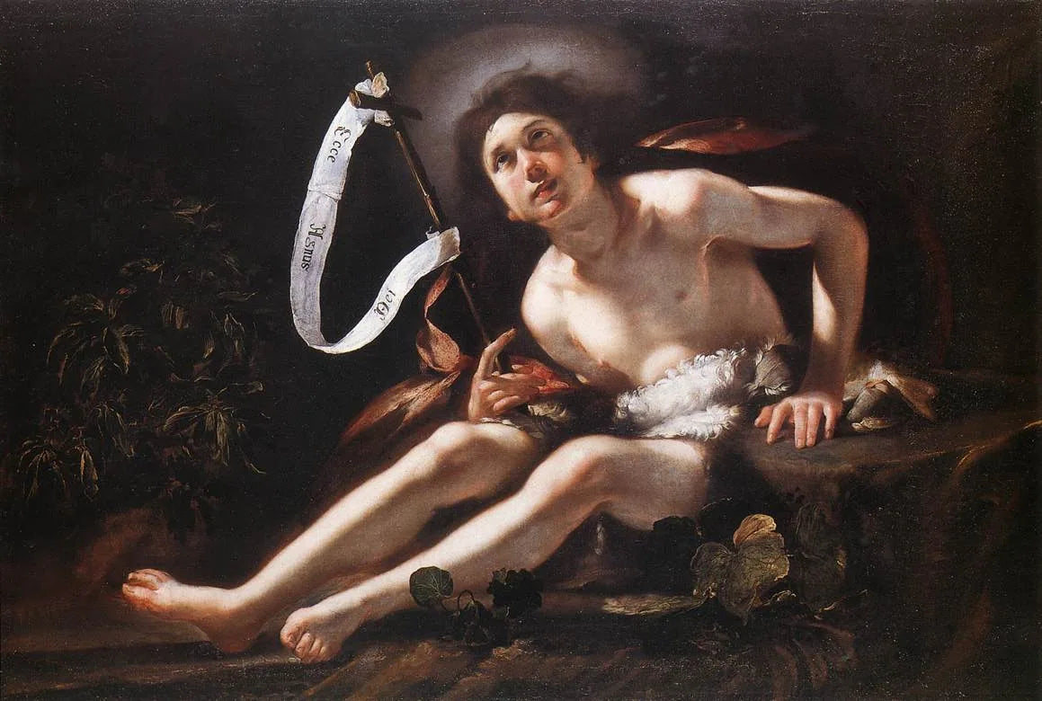 Saint Jean-Baptiste - Bernardo Strozzi image 1 reproduction d’œuvre d’art à l’huile