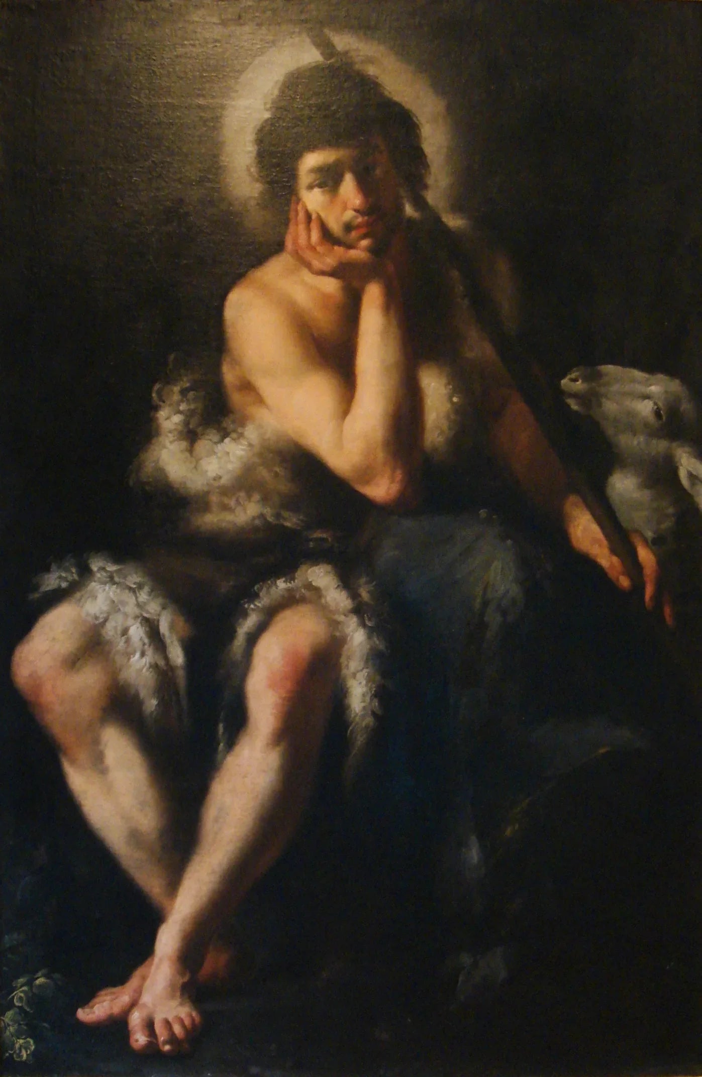 Saint Jean-Baptiste - Bernardo Strozzi image 1 tableau peint à l’huile sur toile