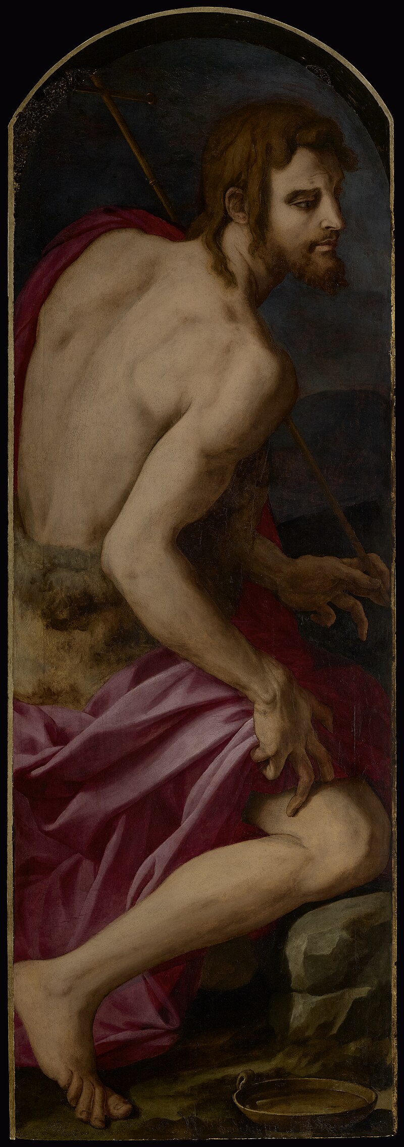 Saint Jean-Baptiste - Bronzino image 1 reproduction artisanale de tableau