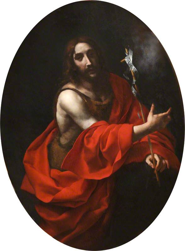 Saint Jean-Baptiste - Carlo Dolci image 1 reproduction de peinture à l’huile